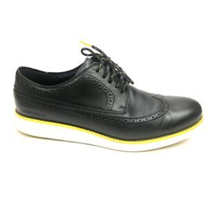 Mens Cole Haan Original Grand 360 Black Spikeless Golf Shoes SZ 12 M